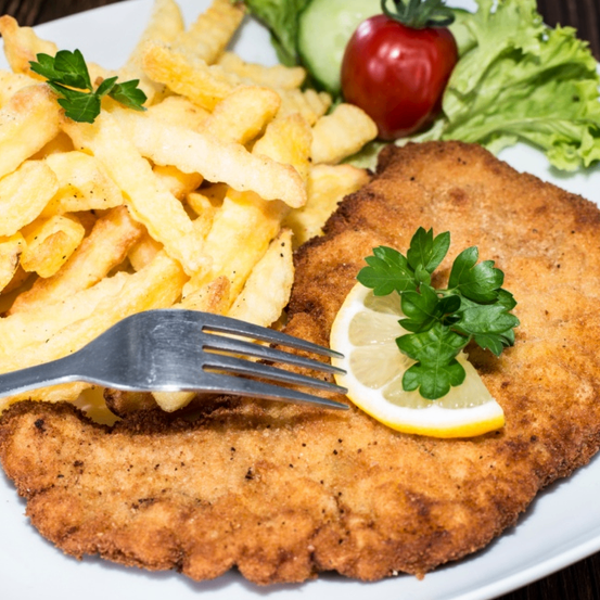 Bild enthält, Cutlery, Fork, Food, Food Presentation, Plate