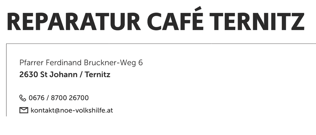 Aratur Cafe Tern befindet sich am Ferdinand Bruckner-Weg 6, Johann/Ternitz. Kontaktieren Sie sie unter 700 26700. Besuchen Sie ihre Website unter noe-volkshilfe.at.