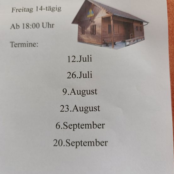 Bild enthält, Building, Outdoors, Shelter, Countryside, Hut, Nature, Advertisement, Book, Page, Poster