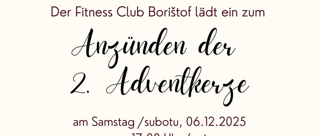 Ein Bild von zwei roten Tassen mit einer Zimtstange und Sternanis, umgeben von Grün, lädt zur 2. Adventherzen-Veranstaltung am 6. Dezember 2025 ein.