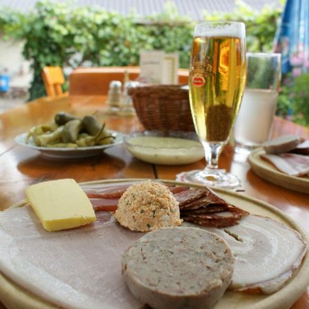 Lunch, Meal, Brunch, Glass, Beer, Table, Tabletop, Bread, Dining Table, Dish