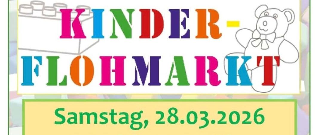 Der Kinder Flohmarkt findet am Samstag, 28.03.2026, von 7:30 bis 12:00 Uhr statt. Verkäufer können ab 7:00 Uhr eintreten. Er wird vor der ESV-Halle in Heiligenkreuz/W. stattfinden. Tische und Bänke werden zur Verfügung gestellt. Anmeldung bei Gemeinde Pirching a. T., 03134/22 32.