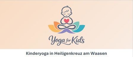 Poster für Yoga für Kinder in Heiligenkreuz. Kinderyoga in Heiligenkreuz am Waasen. Kinderyoga ist mehr als nur Bewegung. Es eröffnet Kindern einen geschützten Raum für Ruhe, Kreativität und echte Verbindung. Im April beginnt ein 8-teiliger Yogakurs. Melden Sie sich auf der Homepage an.