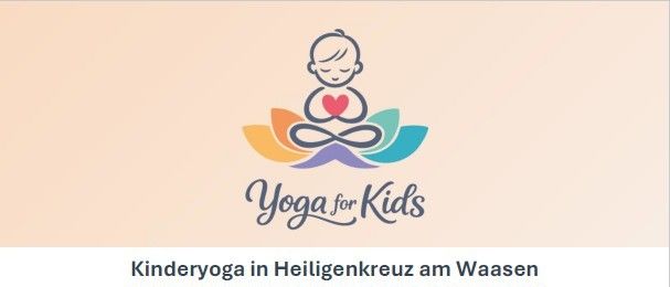 Poster für Yoga für Kinder in Heiligenkreuz. Kinderyoga in Heiligenkreuz am Waasen. Kinderyoga ist mehr als nur Bewegung. Es eröffnet Kindern einen geschützten Raum für Ruhe, Kreativität und echte Verbindung. Im April beginnt ein 8-teiliger Yogakurs. Melden Sie sich auf der Homepage an.