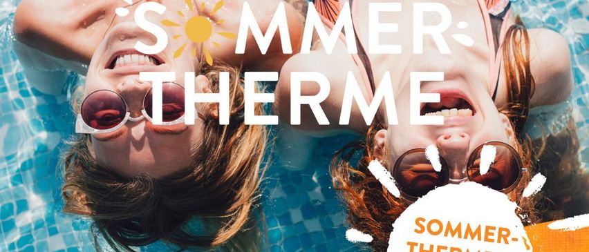 Bild enthält, Person, Swimming, Water, Pool, Swimwear, Summer, Advertisement, Poster, Swimming Pool, Woman