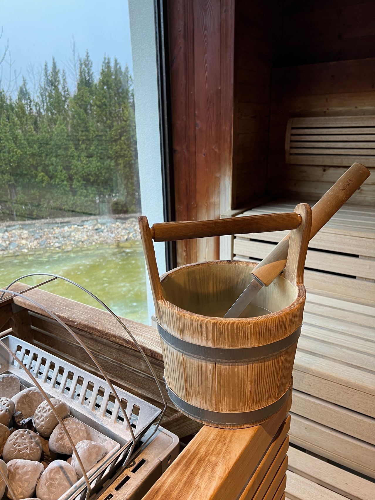 Bild enthält, Wood, Sauna