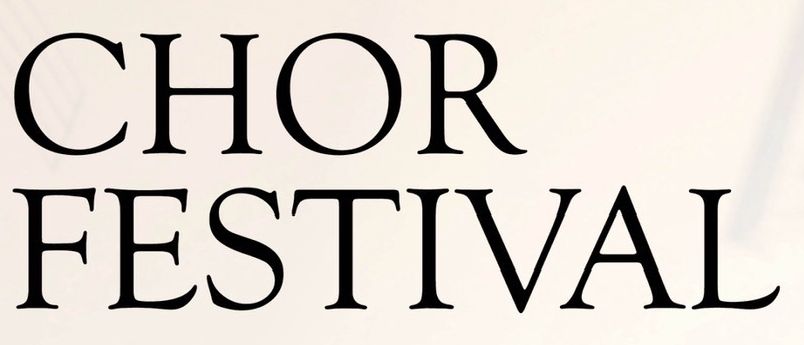 Plakat für das Chorfestival im Steirischen Vulkanland. Es findet am Samstag, 28. Juni 2025, in Ilz statt. Die Veranstaltung beginnt mit einer festlichen Eröffnung um 14:30 Uhr auf dem Marktplatz. Der Eintritt ist frei.