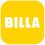Billa Rauter OG-Logo. Ein gelbes quadratisches Icon mit dem Wort BILLA in weiß darauf geschrieben.
