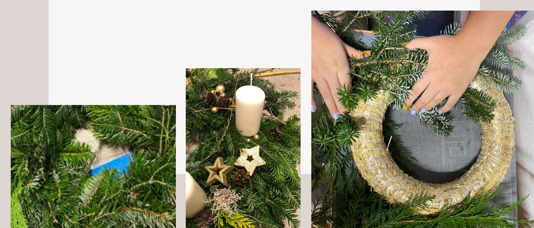 Einladung zum Adventkranz-Binden am 28. November 2025 von 15:00 bis 17:00 Uhr im Seelsorgeraum Kirchplatz, Trofaiach. Bitte Strohkranz, Bindedraht, Dekoration und eventuell eine Gartenschere mitbringen.