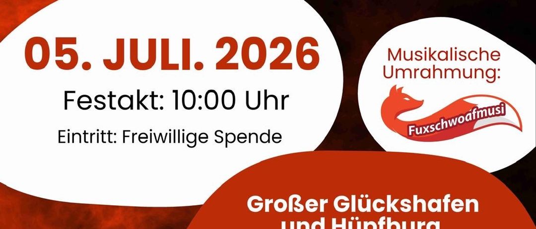 Gründungsfest der FF Ziprein am 05. Juli 2026. Festakt um 10:00 Uhr. Eintritt: Freiwillige Spenden. Musikalische Umrahmung: Fuchswoafmsi. Der Reinerlös dient zur Finanzierung der Feuerwehrausrüstung!