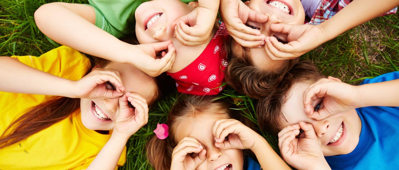 Head, Person, Face, Happy, People, Grass, Laughing, Child, Female, Girl