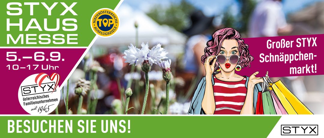 Eine Illustration einer Frau mit rosa Haaren und Sonnenbrille, die am Telefon spricht, mit Blumen im Vordergrund und einem Festival im Hintergrund.