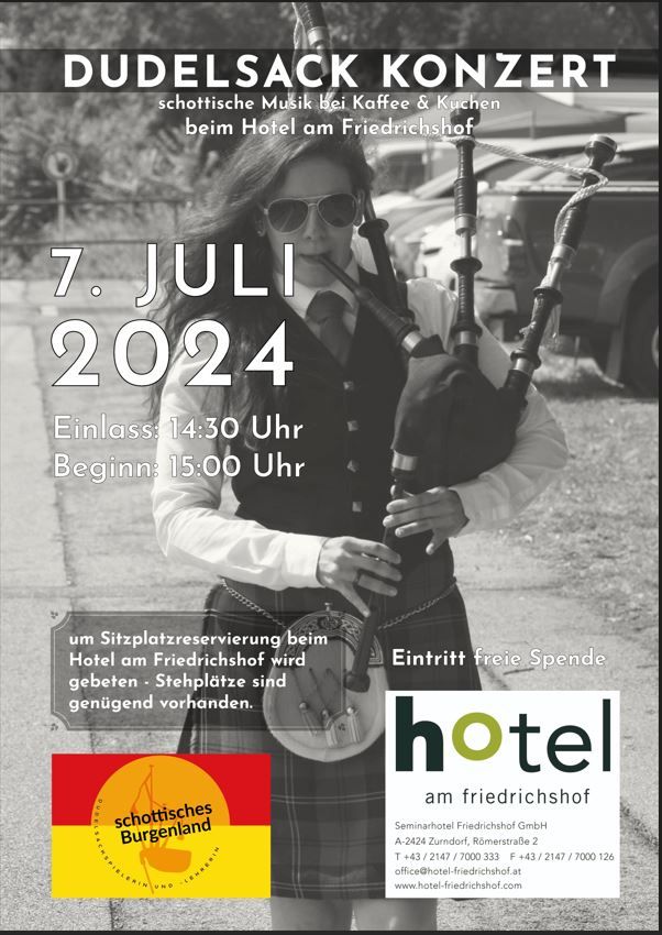 Bild enthält, Person, Advertisement, Poster, Musical Instrument, Glasses, Smoke Pipe, Bagpipe, Car