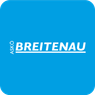 Der blaue Hintergrund zeigt das weiße ASKO BREITENA Logo, wobei BREITENA in Fettschrift und ASKO links in kleinerer Schrift steht.