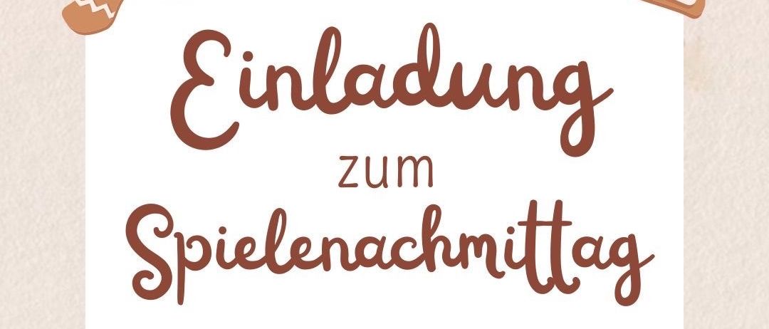 Einladung zum Spielnachmittag am 24. Dezember, von 14:00 bis 16:00 Uhr, bei VS Mettersdorf. Bringen Sie Ihr Kind zum Turnsaal für einen Nachmittag voller Spiel. Keine Anmeldung erforderlich.