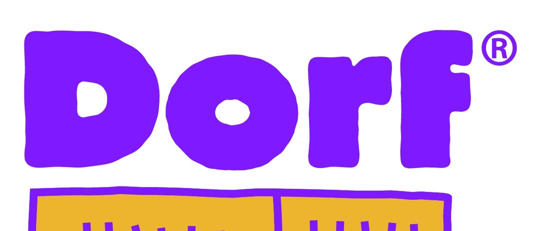 A logo for DIY Service featuring a stylized building with yellow and purple colors.