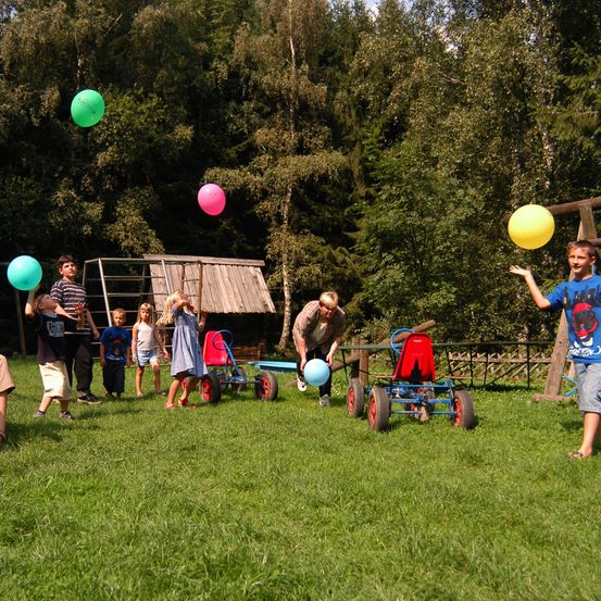 Bild enthält, Sphere, Grass, Boy, Child, Male, Person, People, Play Area, Outdoors, Balloon
