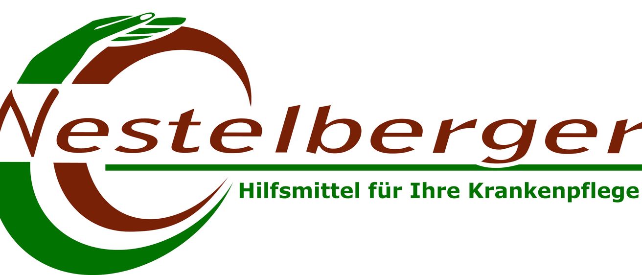 Das Logo einer Firma namens 'Telber' mit dem Slogan 'Hilfsmittel für Sie'. Es zeigt einen stilisierten Buchstaben 'T' und eine grüne Linie unterhalb des Textes.