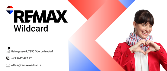 Eine Werbung für MAXard. Eine Frau in einem roten Mantel ist abgebildet. Es steht 'berpullendorf' und 'ard.at'.