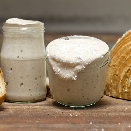 Image contains, Bread, Food, Beverage, Milk