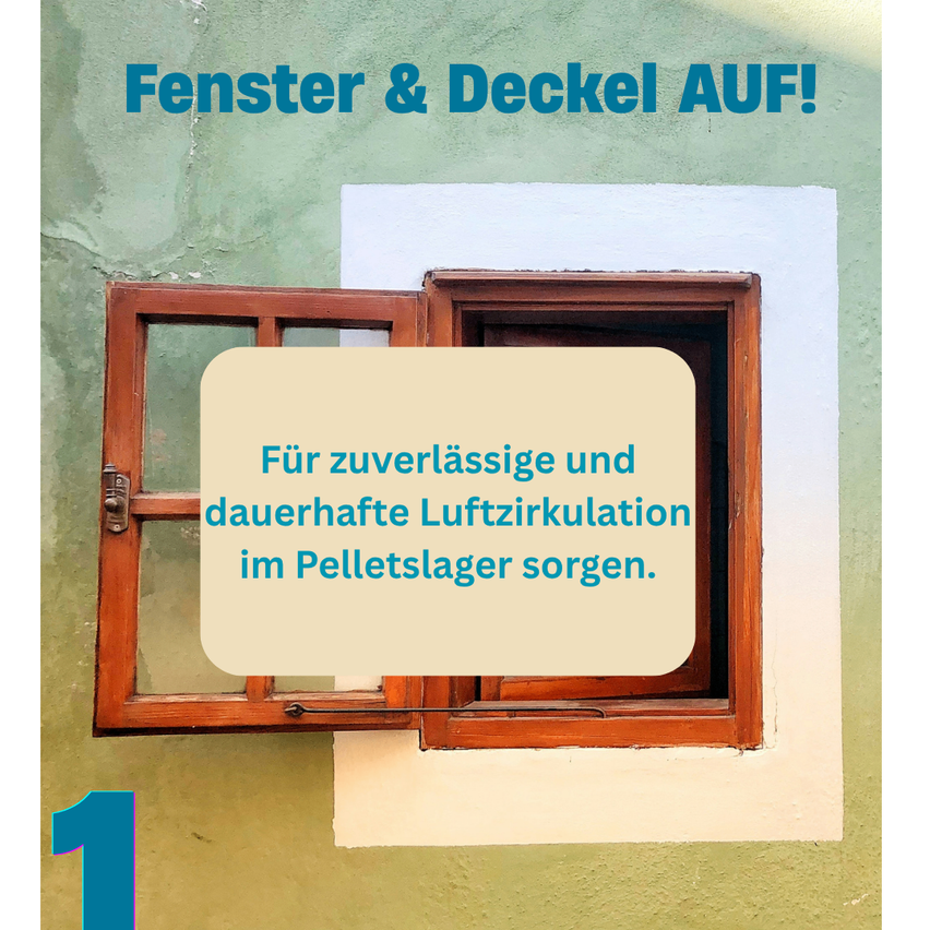 Belüftung Pelletslager