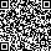 Ein QR-Code in Schwarz und Weiß. Es handelt sich um ein quadratisches Muster, das aus schwarzen und weißen Quadraten in verschiedenen Größen und Formen besteht.