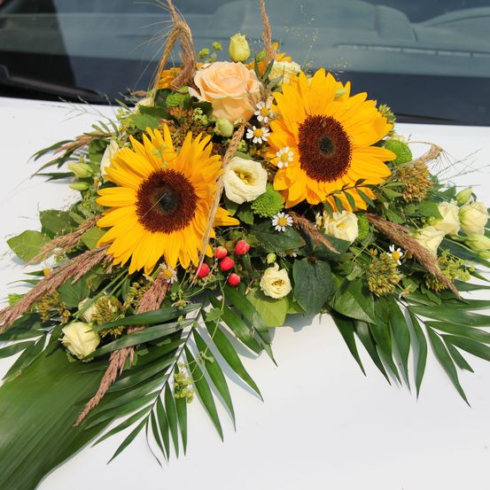 Bild enthält, Flower, Flower Arrangement, Flower Bouquet, Plant, Sunflower, Rose