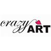 Ein stilisiertes Logo mit dem Wort 'crazy' und einem Herzsymbol, das den Buchstaben 'A' ersetzt, in einer kursiven Schriftart. Das Logo ist auf weißem Hintergrund.