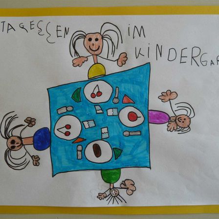 Bild enthält, Face, Head, Person, Envelope, Greeting Card, Mail, Art, Drawing