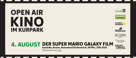 Kommen zu No Air Park. Der Super Mario Galaxy Film. Komödie, Action, Animation. 99 Minuten. USA 2025. (Deutsche Fassung)