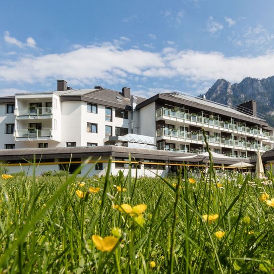 Bild enthält, Hotel, Grass, Resort, Field, Nature, Outdoors, Scenery, Shelter, Neighborhood, Grassland