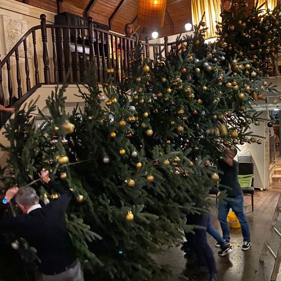 Bild enthält, Adult, Male, Man, Person, Christmas, Christmas Decorations, Festival, Christmas Tree, Christmas Tree Ornaments, Shoe