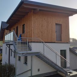 Interior Design, Handrail, Wood, Housing, House, Staircase, Outdoors