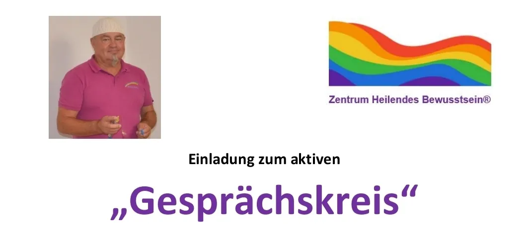 Einladung zum aktiven 'Gesprächskreis' von Walter Janisch. Bioenergetischer Heilpraktiker, Referent und Hypnotiseur. Fragen werden beantwortet. Ein Abend des aktiven Austauschs mit interessierten Personen und möglicherweise eine praktische Vorführung der 'modernen Geistheilung'. Dienstag, 07. April 2026, 19:00 Uhr. Adresse: 8341 Paldau, Paldau 42 (gegenüber der Kirche). Beitrag/Energieausgleich: Freiwillige Spende. Fragen können im Voraus per Mail gesendet oder mitgebracht werden. Nähere Infos/Anmeldung unter: Büro Walter Janisch.