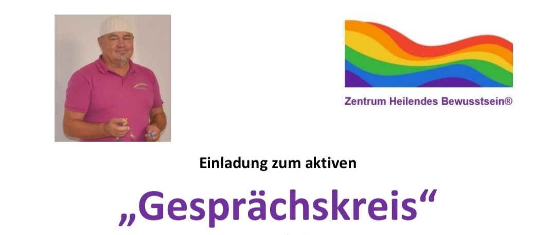 Eine Einladung zum aktiven 'Gesprächskreis' mit Walter Janisch, bioenergetischer Heiler, Referent und Hypnotiseur. Interessierte sind herzlich willkommen. Dienstag, 07. Juli 2026, 19:00 Uhr. Adresse: 8341 Paldau, Paldau 42 (gegenüber der Kirche in Paldau).