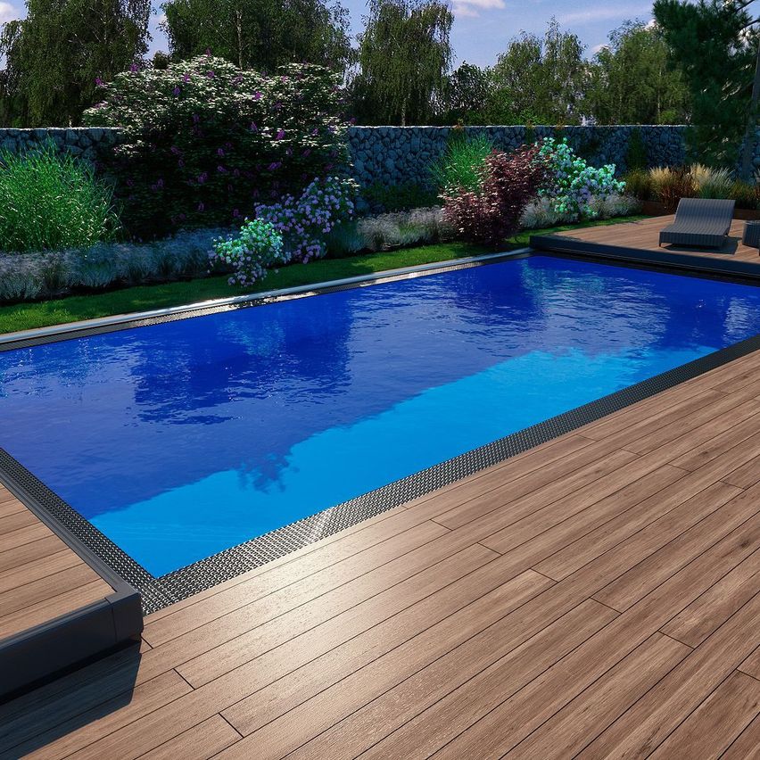 Bild enthält, Pool, Water, Swimming Pool, Backyard, Nature, Outdoors, Yard, Indoors, Interior Design, Aerial View