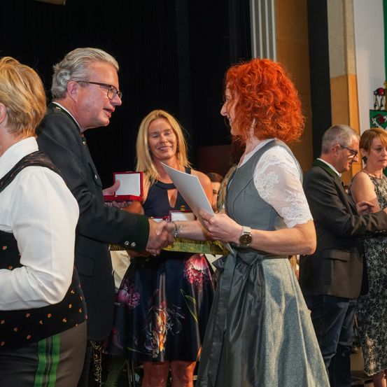 Bild enthält, Dress, Adult, Female, Person, Woman, Evening Dress, Formal Wear, Male, Man, Face