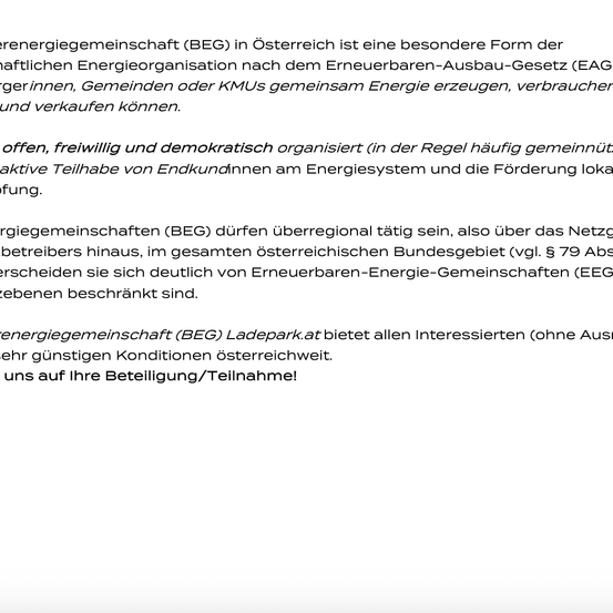 Energiegenossenschaften in Österreich sind eine besondere Form der Energieorganisation. Sie sind offen, freiwillig und demokratisch organisiert, oft mit aktiver Beteiligung von Endkunden am Energiesystem. Sie erzeugen, verbrauchen und verkaufen Energie.