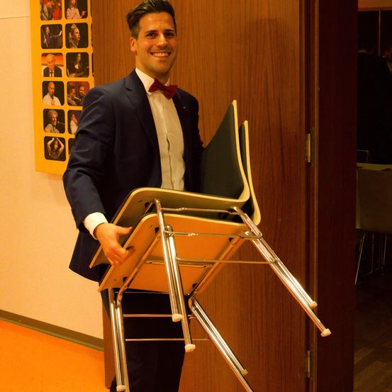 Plywood, Wood, Floor, Flooring, Formal Wear, Suit, Coat, Interior Design, Man, Person