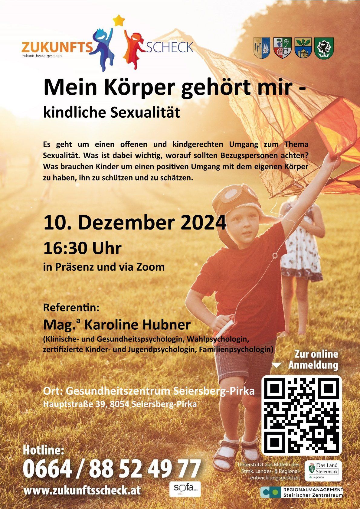 Bild enthält, Advertisement, Poster, Child, Female, Girl, Person, QR Code, Face, Head