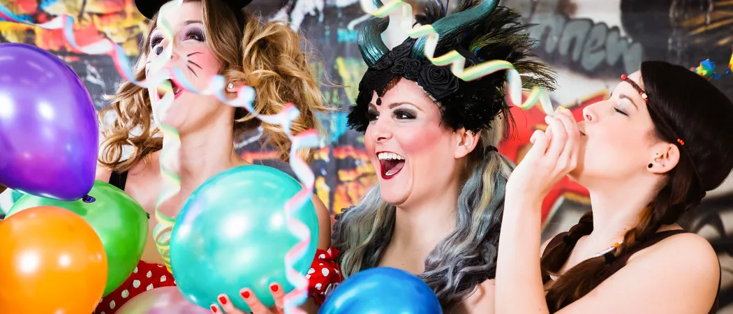 People, Person, Adult, Female, Woman, Celebrating, Balloon, Face, Head, Happy