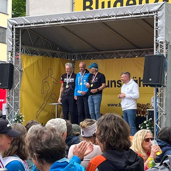 Bludenz Halbmarathon - erster Platz von Herbert ;-)