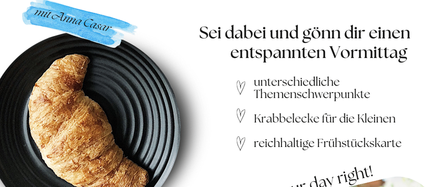 Elterncafe im Neufeldersee mit Anna Casar. Entspannung am Vormittag mit verschiedenen Themen, Krabbelecke für Kinder und gesunde Frühstückskarten. Kostenlose Teilnahme, Anmeldung erwünscht. Termine und Infos unter unserewunder.at.