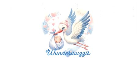 Das Bild zeigt einen Flyer für eine kostenlose Mutter-Kind-Beratung, Wunderwuzzs, in Neufeld an der Leitha. Es betont die Bedeutung neuer Eltern, bietet kostenlose Beratung an und lädt Eltern ein, Erfahrungen auszutauschen. Der Flyer enthält Details zum nächsten Treffen, Ort und Kontaktinformationen.