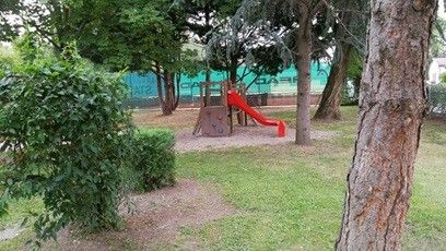 Bild enthält, Grass, Plant, Play Area, Outdoor Play Area, Outdoors, Nature, Park, Tree