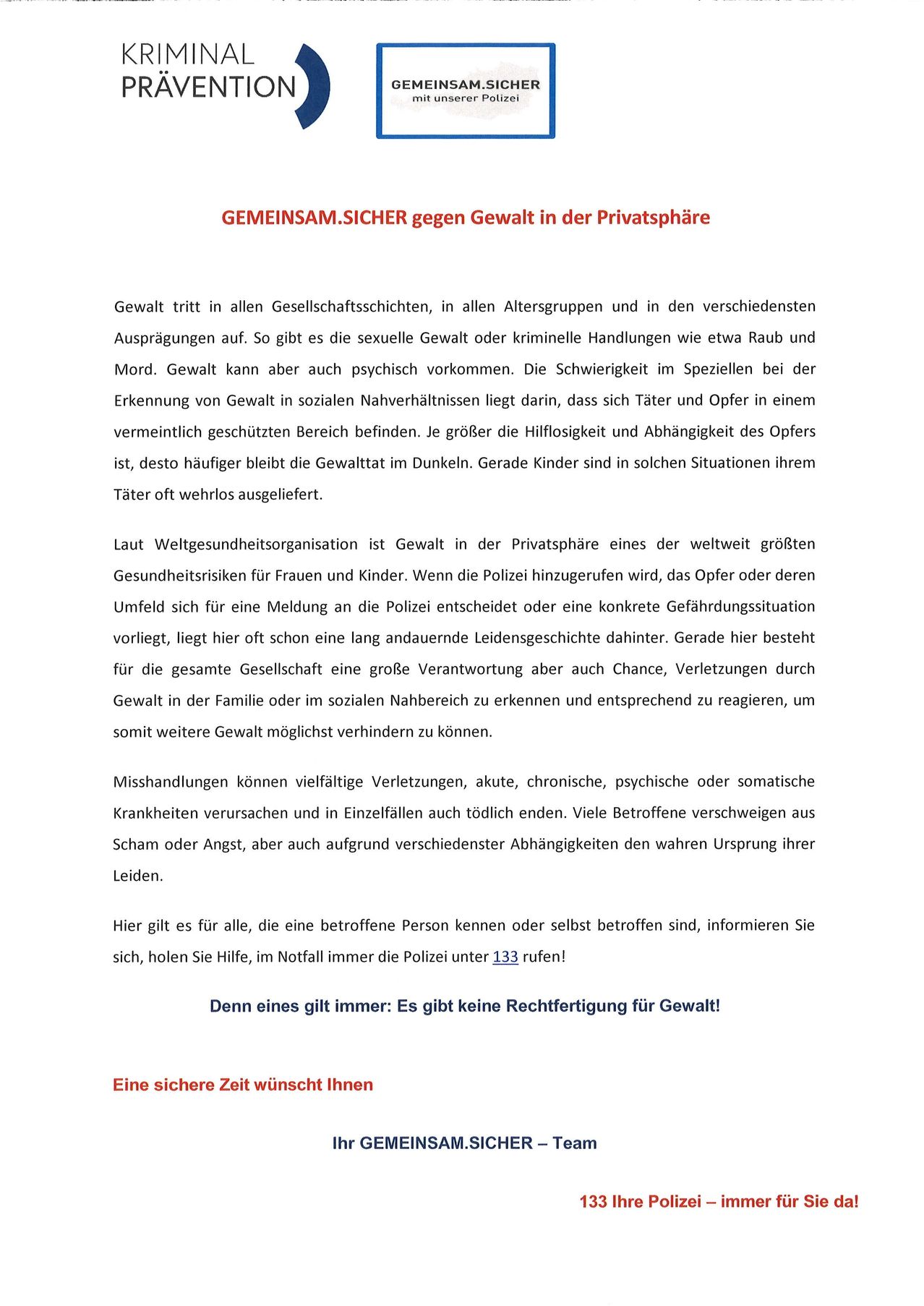 Ein Bild über Sicherheit gegen Gewalt im privaten Bereich. Es diskutiert die Häufigkeit von Gewalt in der Gesellschaft, Herausforderungen bei der Erkennung und die Rolle von Mitwirkenden. Es betont die Notwendigkeit von Bewusstsein und Handeln zur Verhinderung weiterer Schäden.