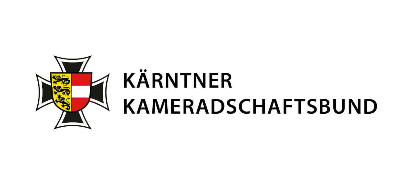 Schwarzer Text auf weißem Hintergrund: Karntner Kameradschaftsbund.