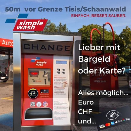 Bild enthält, Kiosk, Advertisement, Gas Pump, Machine, Pump, Car, Transportation, Vehicle, Business Card, Text