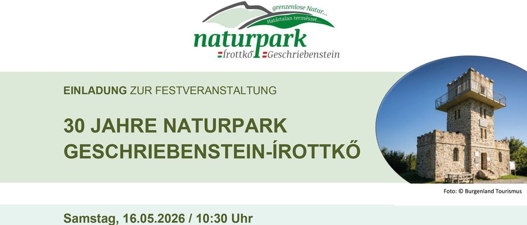 26-05-16_Einladung_30JahreNaturparkGeschriebenstein