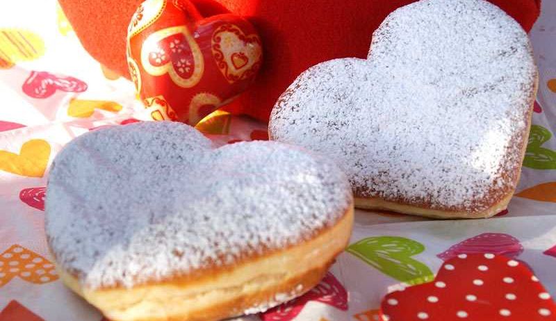 Food, Sweets, Symbol, Bread, Love Heart Symbol